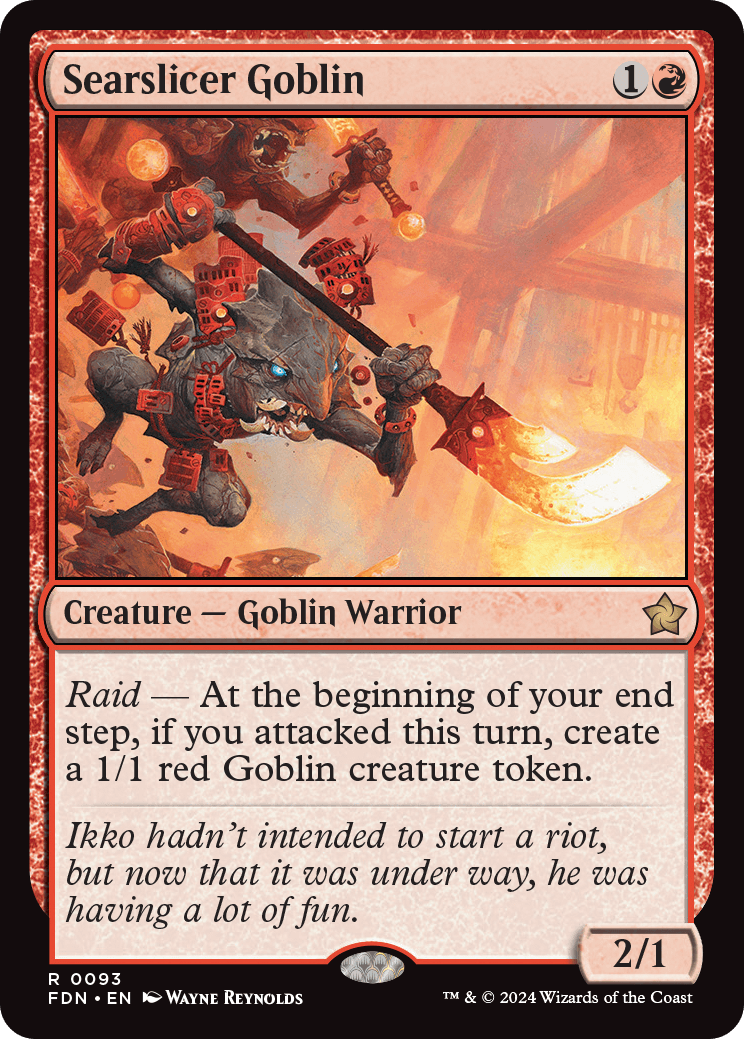 MTG Goblin Settler FOIL 4枚セット SLD マジック：ザ