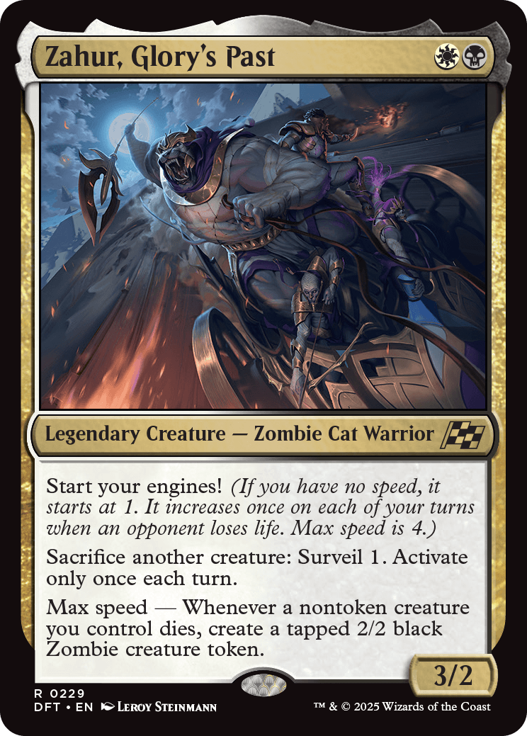 Zahur, Glory's Past from Aetherdrift Spoiler