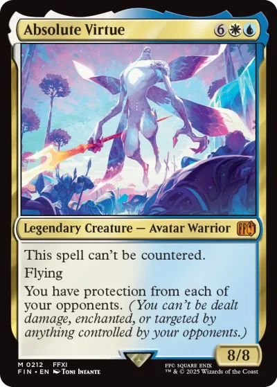Absolute Virtue - Final Fantasy MtG Spoiler