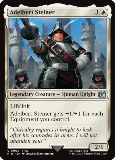 Adelbert Steiner - Final Fantasy Spoiler