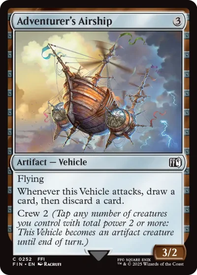 Adventurer's Airship - Final Fantasy Spoiler