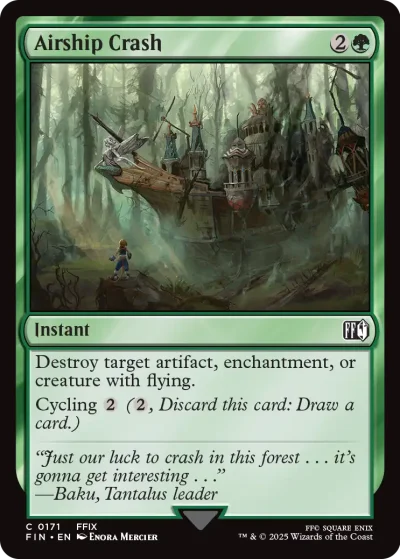 Airship Crash - Final Fantasy Spoiler