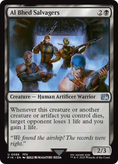 Al Bhed Salvagers - Final Fantasy Spoiler