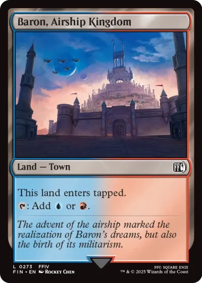 Baron, Airship Kingdom - Final Fantasy Spoiler