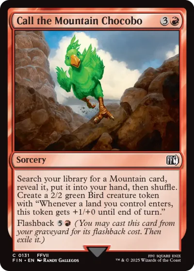 Call the Mountain Chocobo