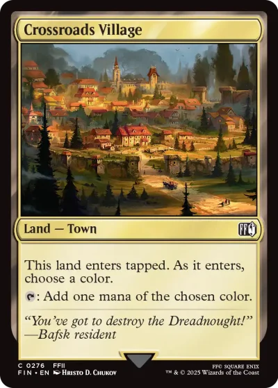 Crossroads Village - Final Fantasy Spoiler
