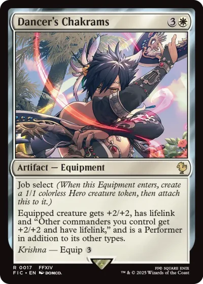Dancer's Chakrams - Final Fantasy Spoiler
