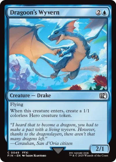 Dragoon's Wyvern - Final Fantasy MtG Spoiler