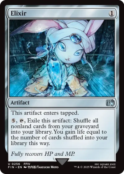 Elixir - Final Fantasy Spoiler