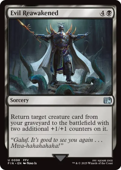 Evil Reawakened - Final Fantasy Spoiler