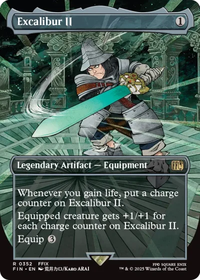 Excalibur II 2 - Final Fantasy Spoiler
