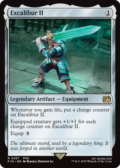 Excalibur II - Final Fantasy Spoiler