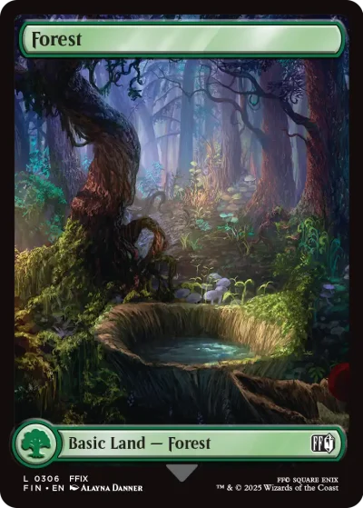 Forest 1 - Final Fantasy MtG Spoiler