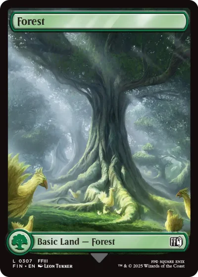 Forest 2 - Final Fantasy MtG Spoiler