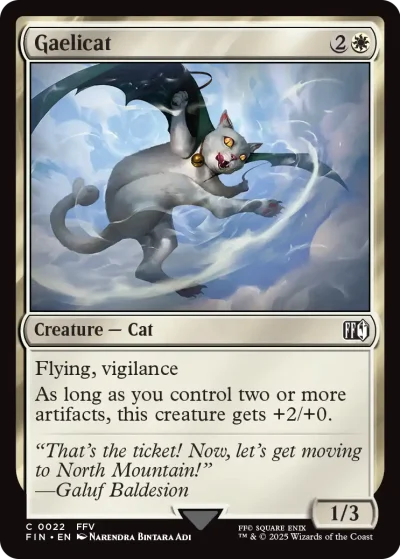 Gaelicat - Final Fantasy Spoiler