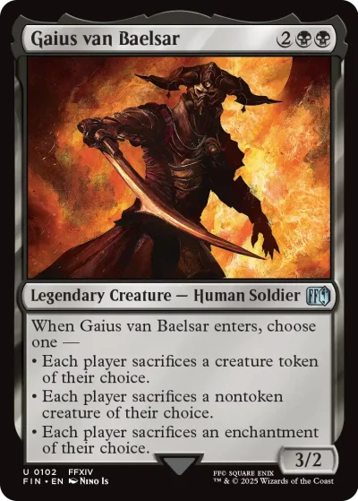Gaius van Baelsar - Final Fantasy Spoiler