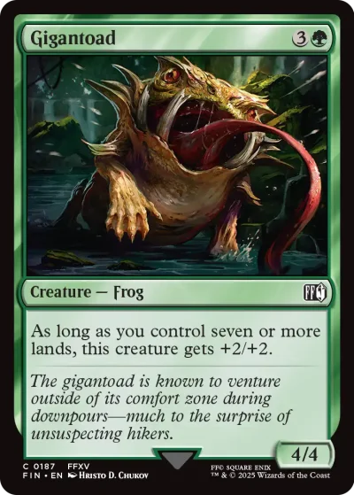 Gigantoad - Final Fantasy Spoiler