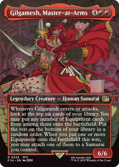 Gilgamesh, Master-at-Arms 2 - Final Fantasy MtG Spoiler