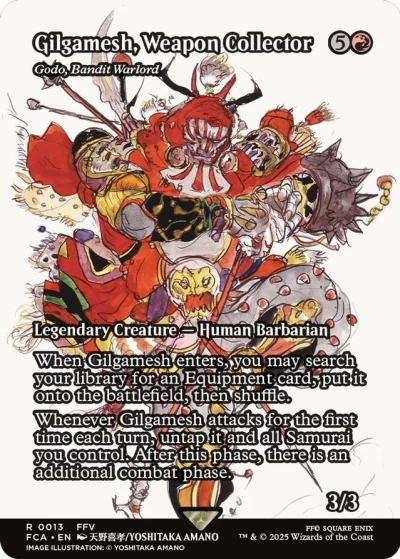 Gilgamesh, Weapon Collector (Godo, Bandit Warlord)