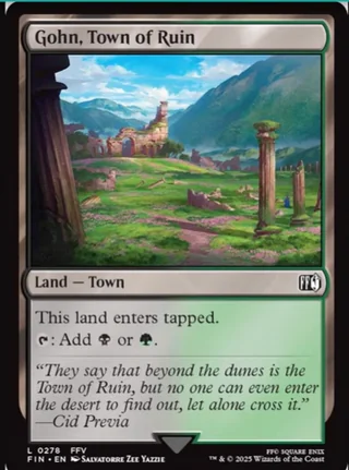 Gohn, Town of Ruin