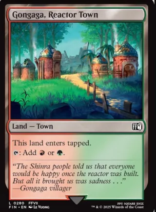 Gongaga, Reactor Town