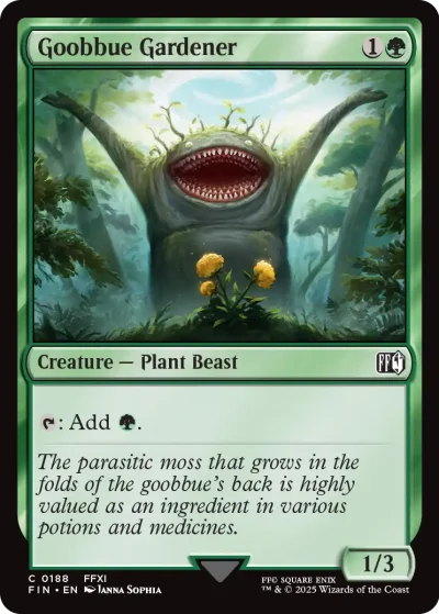 Goobbue Gardener - Final Fantasy Spoiler