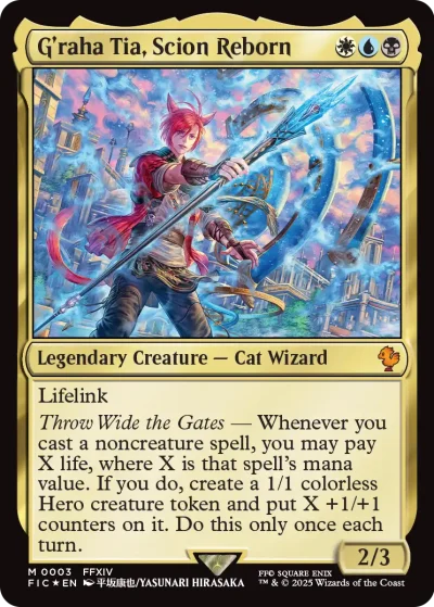 G'raha Tia, Scion Reborn - Final Fantasy Commander MtG Spoiler