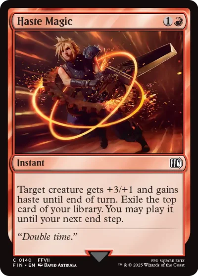 Haste Magic - Final Fantasy Spoiler