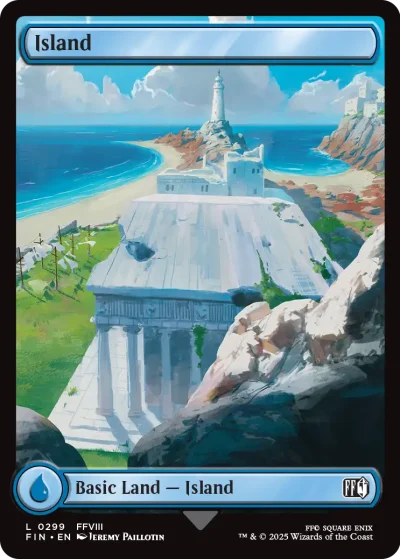 Island 3 - Final Fantasy MtG Spoiler