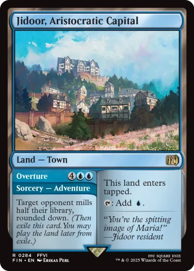 Jidoor, Aristocratic Capital - Final Fantasy MtG Spoiler
