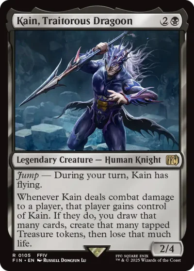 Kain, Traitorous Dragoon - Final Fantasy MtG Spoiler