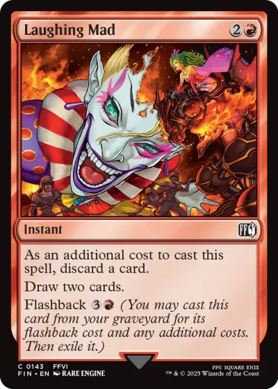 Laughing Mad - Final Fantasy MtG Spoiler