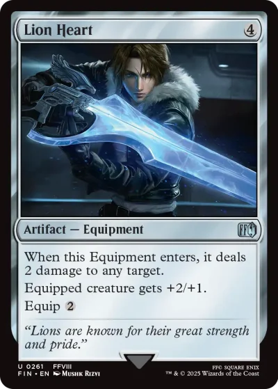 Lion Heart - Final Fantasy Spoiler