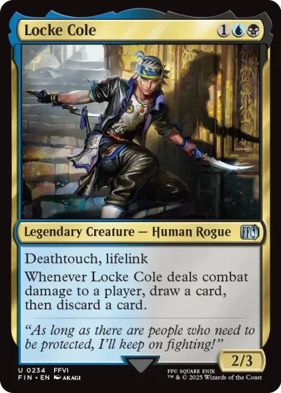 Locke Cole - Final Fantasy Spoiler