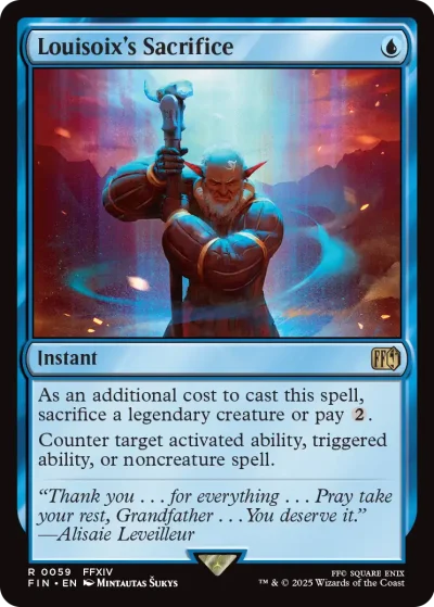Louisoix's Sacrifice - Final Fantasy Spoiler