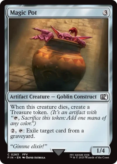 Magic Pot - Final Fantasy Spoiler