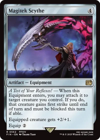 Magitek Scythe - Final Fantasy Spoiler