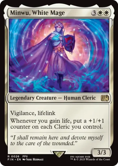 Minwu, White Mage - Final Fantasy Spoiler