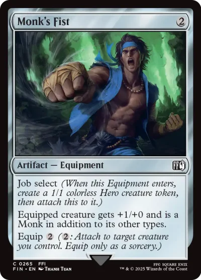 Monk's Fist - Final Fantasy Spoiler