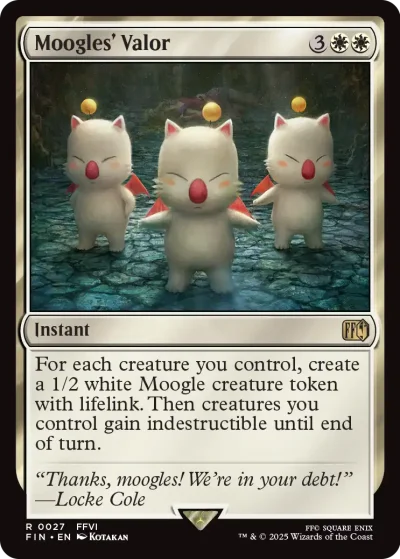 Moogles' Valor - Final Fantasy Spoiler