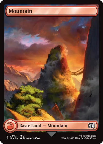 Mountain 1 - Final Fantasy MtG Spoiler