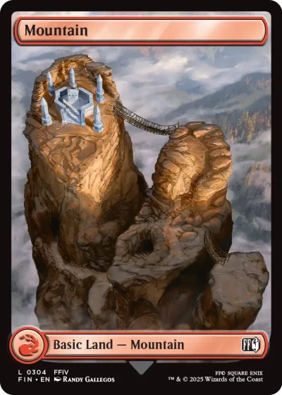 Mountain 2 - Final Fantasy MtG Spoiler