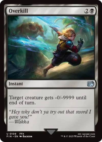 Overkill - Final Fantasy Spoiler