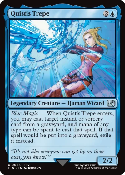 Quistis Trepe - Final Fantasy Spoiler