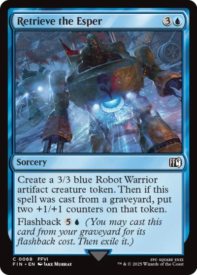 Retrieve the Esper - Final Fantasy Spoiler