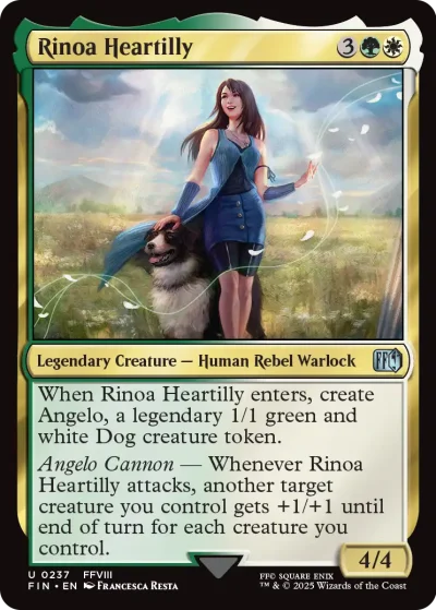 Rinoa Heartilly - Final Fantasy MtG Spoiler