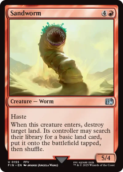 Sandworm - Final Fantasy Spoiler