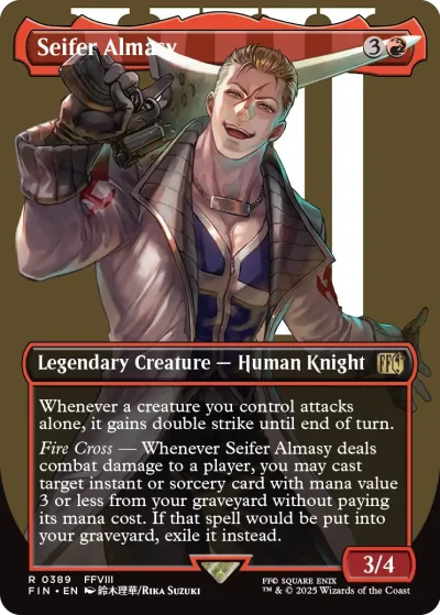 Seifer Almasy 2 - Final Fantasy Spoiler