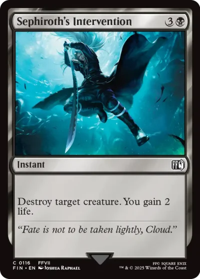 Sephiroth's Intervention - Final Fantasy Spoiler