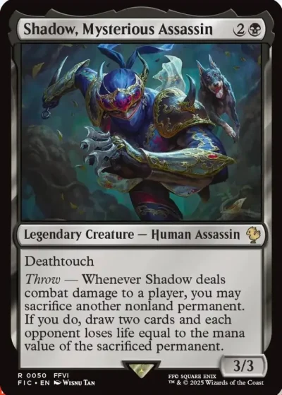 Shadow, Mysterious Assassin